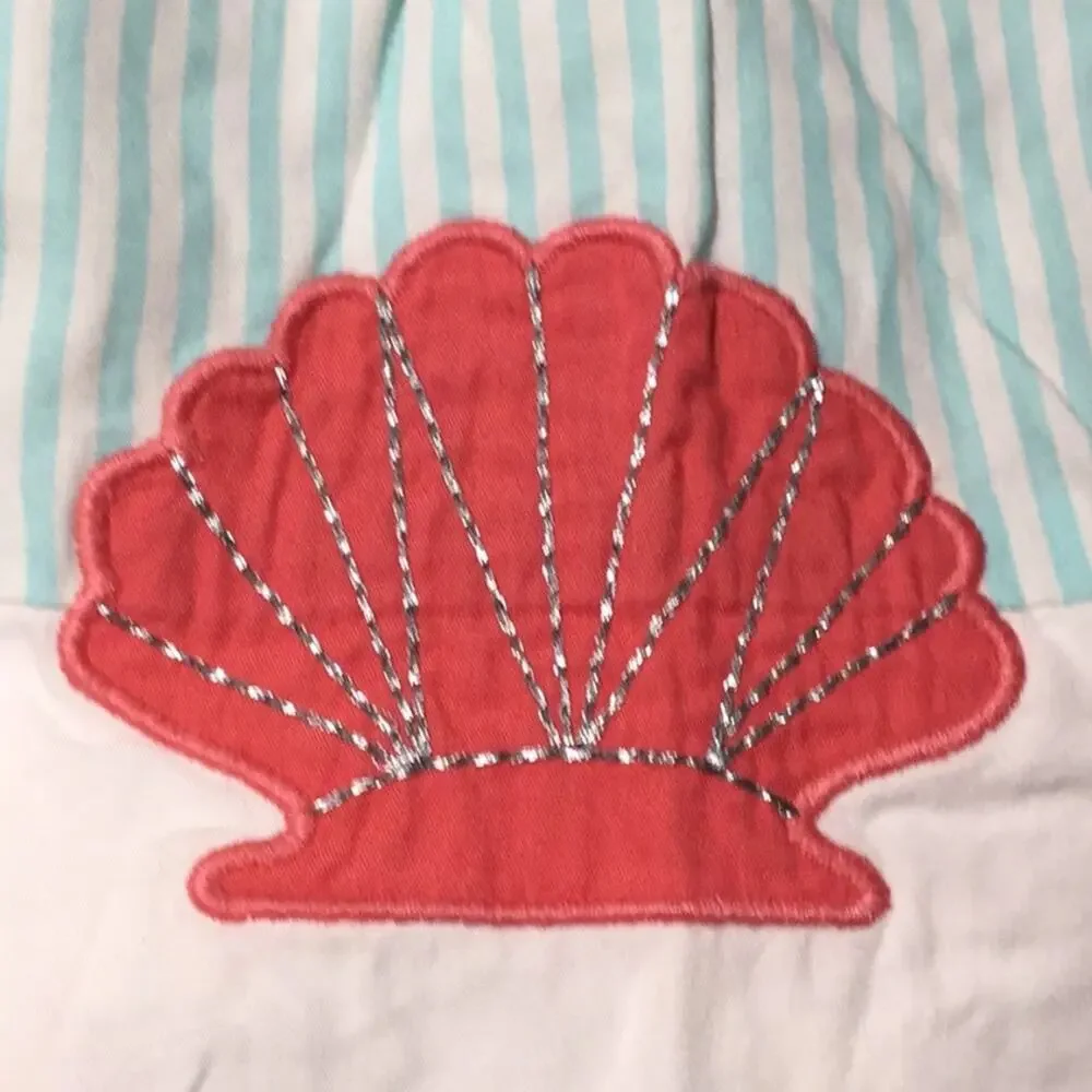 Gymboree 3t seashell shift dress worn once